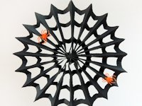 this heart of mine Halloween Paper Spider Webs